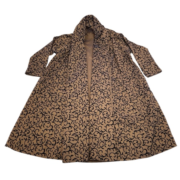 Mycra Pac Long Coat Bronze Scroll Medium - Picture 6 of 16